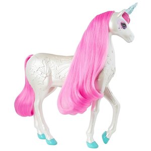 Barbie сверкающий единорог с волшебными волосами (GFH60) (фото modal nav 3)