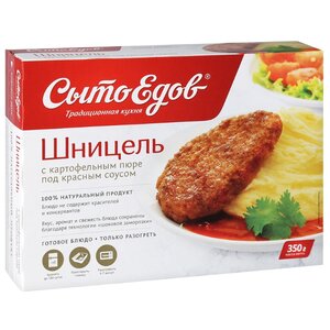 Сытоедов Шницель с картофельным пюре под красным соусом 350 г (фото modal nav 1)