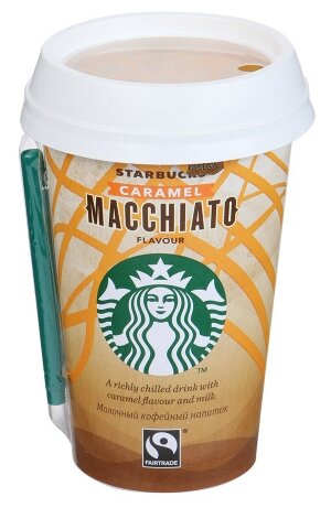 Напиток Macchiato Starbucks молочный кофейный 0.22 л (фото modal 1)
