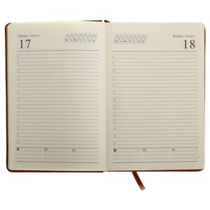 Ежедневник Calligrata 172280 полудатированный, А5, 193 листов (фото modal nav 6)