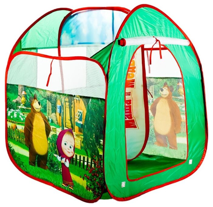 Палатка Играем вместе Маша и Медведь домик в сумке FA-MB-R (фото modal 6)