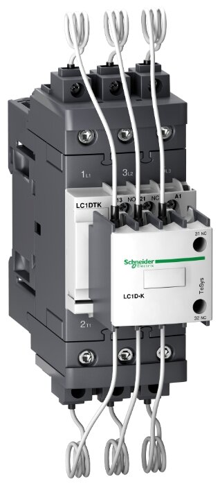 Магнитный пускатель (контактор) для емкостной нагрузки Schneider Electric LC1DTKP7 (фото modal 1)