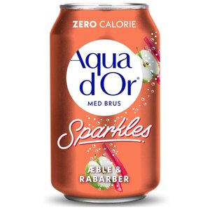 Газированный напиток Aqua D'Or яблоко и ревень (фото modal nav 1)