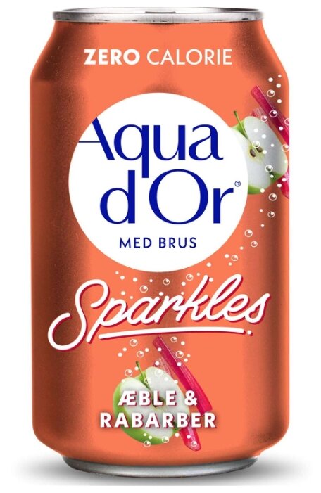 Газированный напиток Aqua D'Or яблоко и ревень (фото modal 1)