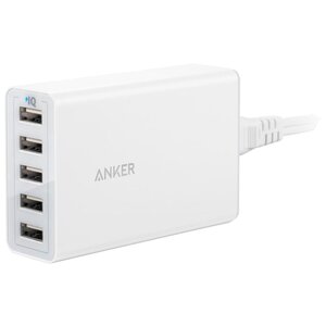 Сетевая зарядка ANKER PowerPort 5 USB (фото modal nav 2)