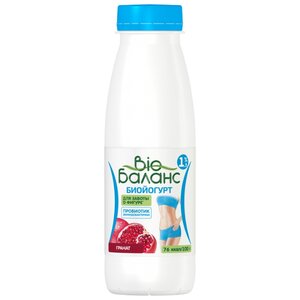 Питьевой йогурт Био Баланс с бифидобактериями Гранат 1.5%, 330 г (фото modal nav 1)