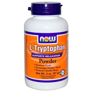 Аминокислота NOW L-Tryptophan Powder (57 гр) (фото modal nav 1)