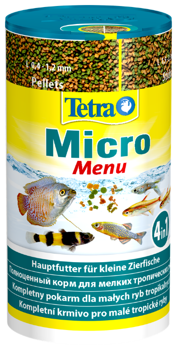 Сухой корм Tetra Micro Menu для рыб (фото modal 1)