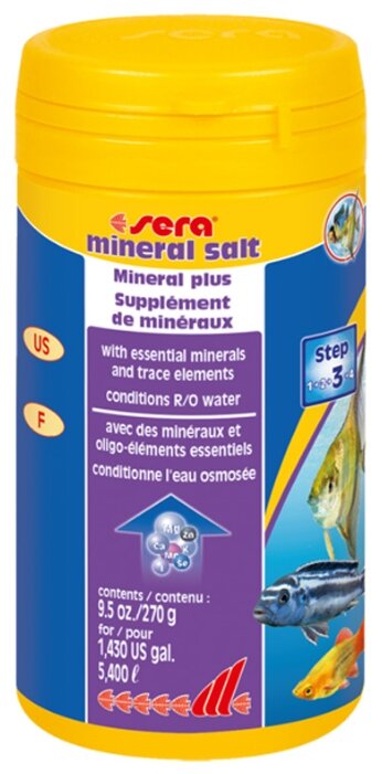 Sera Mineral Salt средство для подготовки водопроводной воды (фото modal 2)