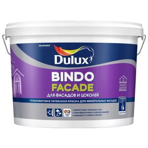 Латексная краска Dulux Bindo Facade (фото modal nav 1)