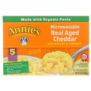 Annie's Макароны Macaroni & Cheese для микроволновой печи, 305 г (фото modal nav 1)