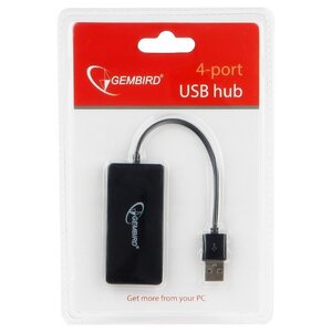 USB-концентратор Gembird UHB-U2P4-03, разъемов: 4 (фото modal nav 4)