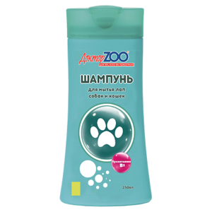 Шампунь Доктор ZOO для мытья лап собак и кошек 250 мл (фото modal nav 2)