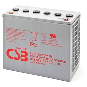 Аккумуляторная батарея CSB XHRL 12620W 139.3 А·ч (фото modal nav 1)