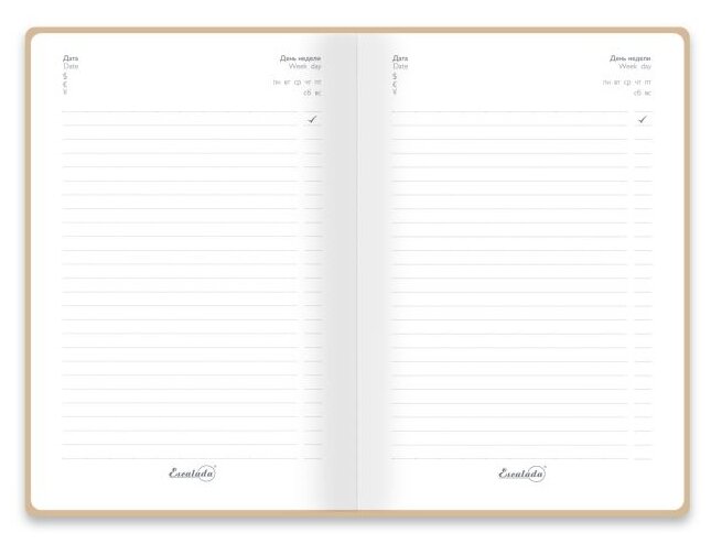 Ежедневник Феникс+ Миррэр недатированный, искусственная кожа, А5, 120 листов (фото modal 4)
