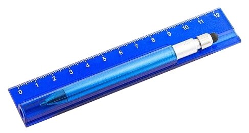 Эврика Линейка с ручкой 12 см (фото modal 2)