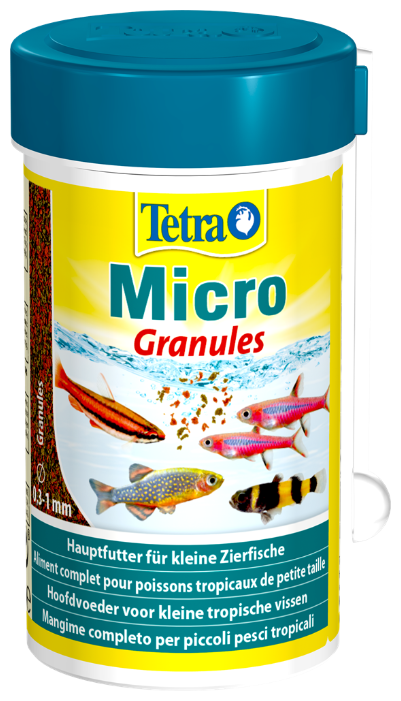 Сухой корм Tetra Micro Granules для рыб (фото modal 1)