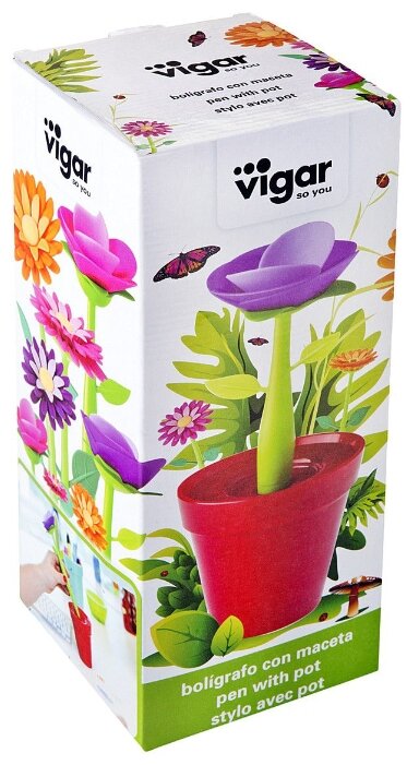 Канцелярский набор Vigar Flower Power (6060), 2 пр. (фото modal 3)