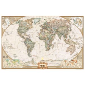 АСТ Карта мира под старину (978-5-17-087419-4) (фото modal nav 1)