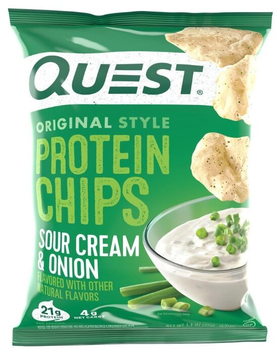 Quest Nutrition чипсы Protein Chips (32 г) (фото modal 3)