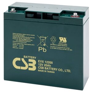 Аккумуляторная батарея CSB EVH 12240 24 А·ч (фото modal nav 1)