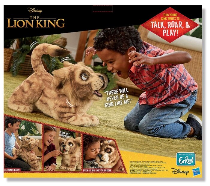 Интерактивная мягкая игрушка FurReal Friends The Lion King Симба E5679 (фото modal 3)