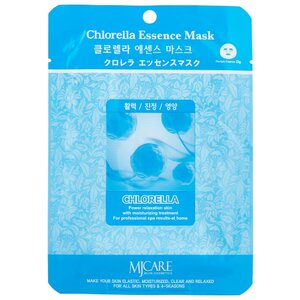 MIJIN Cosmetics тканевая маска Chlorella Essence с хлореллой (фото modal nav 1)