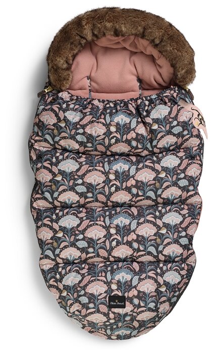 Конверт-мешок Elodie Details зимний с опушкой 95 см (фото modal 1)