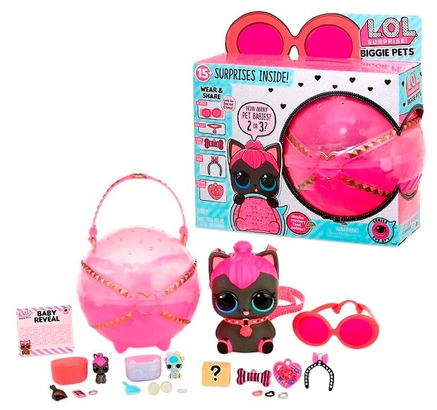 Игровой набор MGA Entertainment LOL Surprise Spicy Kitty Biggie Pet 552260 (фото modal 4)