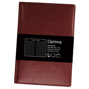 Ежедневник Listoff Optima недатированный, искусственная кожа, А5, 136 листов (фото modal nav 11)
