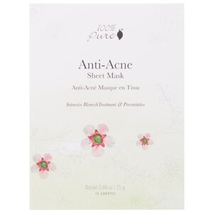 100% Pure Маска для лица Anti-Acne sheet mask (фото modal nav 1)