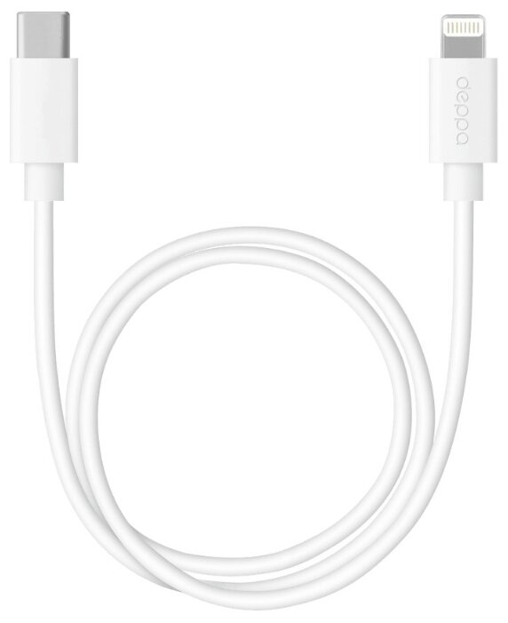 Кабель Deppa USB Type-C - Apple Lightning (72280) 1.2 м (фото modal 1)