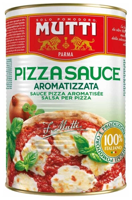 Соус Mutti Pizza aromatizzata, 400 г (фото modal 1)