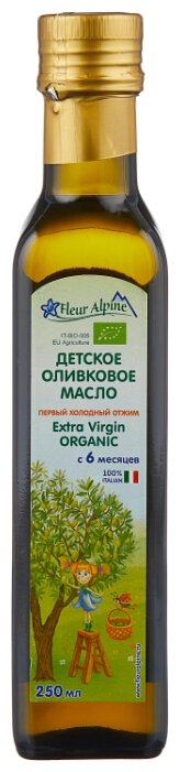 Fleur Alpine Масло детское оливковое Extra Virgin (фото modal 1)