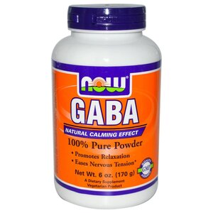 Аминокислота NOW GABA Powder (170 г) (фото modal nav 1)