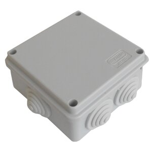 Распределительная коробка Ecoplast JBS100 наружный монтаж 100x100 мм (фото modal nav 2)