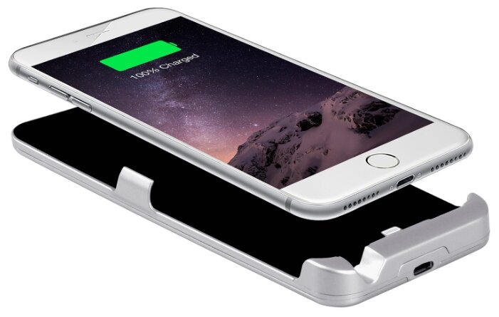 Чехол-аккумулятор INTERSTEP Metal battery case для iPhone 6 Plus/7 Plus (фото modal 8)