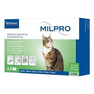 Virbac Мильпро кэт таблетки для кошек (фото modal nav 1)