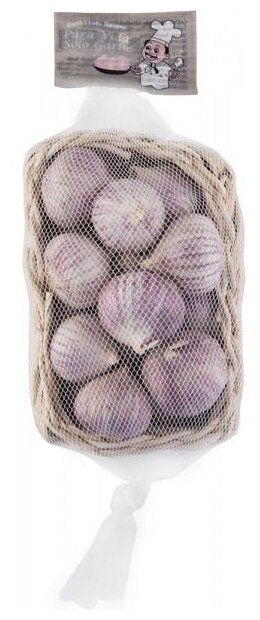 Solo Garlic Чеснок в корзинке, сетка (Китай) (фото modal 1)