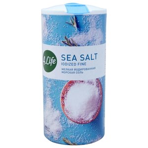 4Life соль морская йодированная мелкий помол, 500 г (фото modal nav 1)