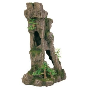 Грот TRIXIE Скала с пещерой с растениями (8857) высота 17 см (фото modal nav 1)
