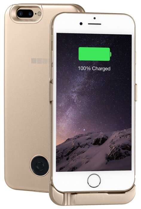 Чехол-аккумулятор INTERSTEP Metal battery case для iPhone 6 Plus/7 Plus (фото modal 19)