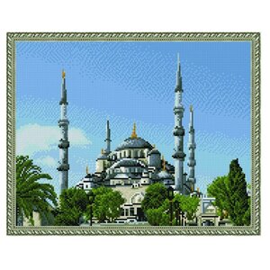 Molly Набор алмазной вышивки Стамбул. Голубая мечеть (KM0149) 40х50 см (фото modal nav 1)