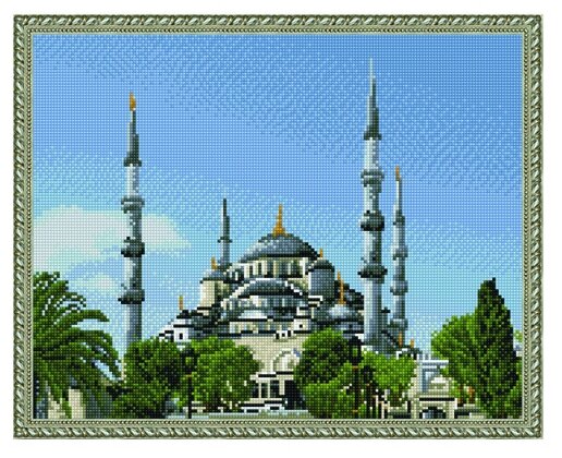 Molly Набор алмазной вышивки Стамбул. Голубая мечеть (KM0149) 40х50 см (фото modal 1)