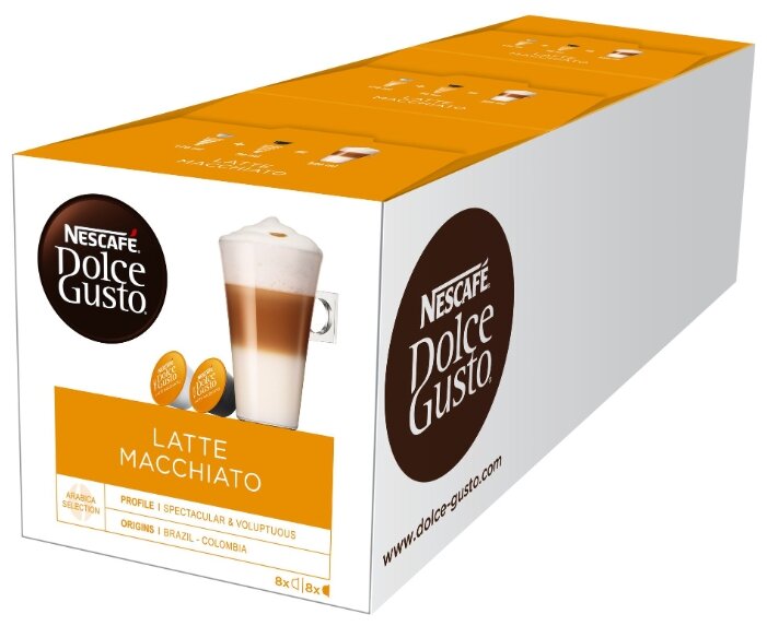 Кофе в капсулах Nescafe Dolce Gusto Latte Macchiato (48 капс.) (фото modal 1)