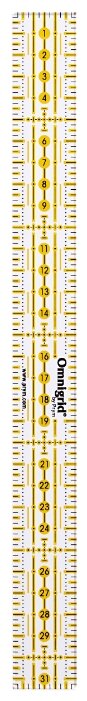 Prym Линейка универсальная Omnigrid 3х31.5 см (16116500) (фото modal 1)