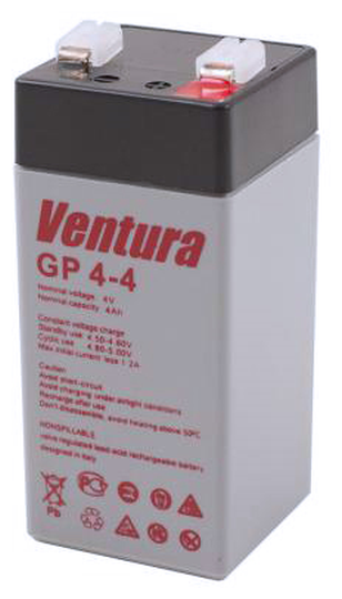 Аккумуляторная батарея Ventura GP 4-4 4 А·ч (фото modal 1)