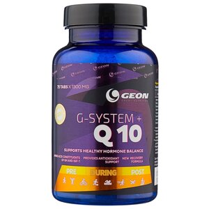 Антиоксидант G.E.O.N. G-System+Q10 (75 таблеток) (фото modal nav 1)