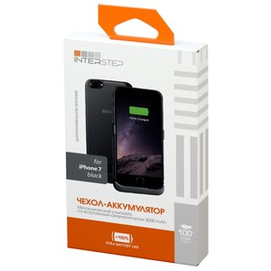 Чехол-аккумулятор INTERSTEP Metal battery case для iPhone 7/8 (фото modal nav 4)