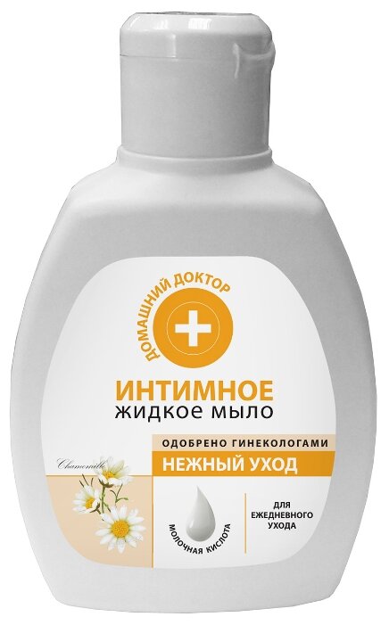 Домашний доктор Жидкое мыло для интимной гигиены Нежный уход, 200 мл (фото modal 1)